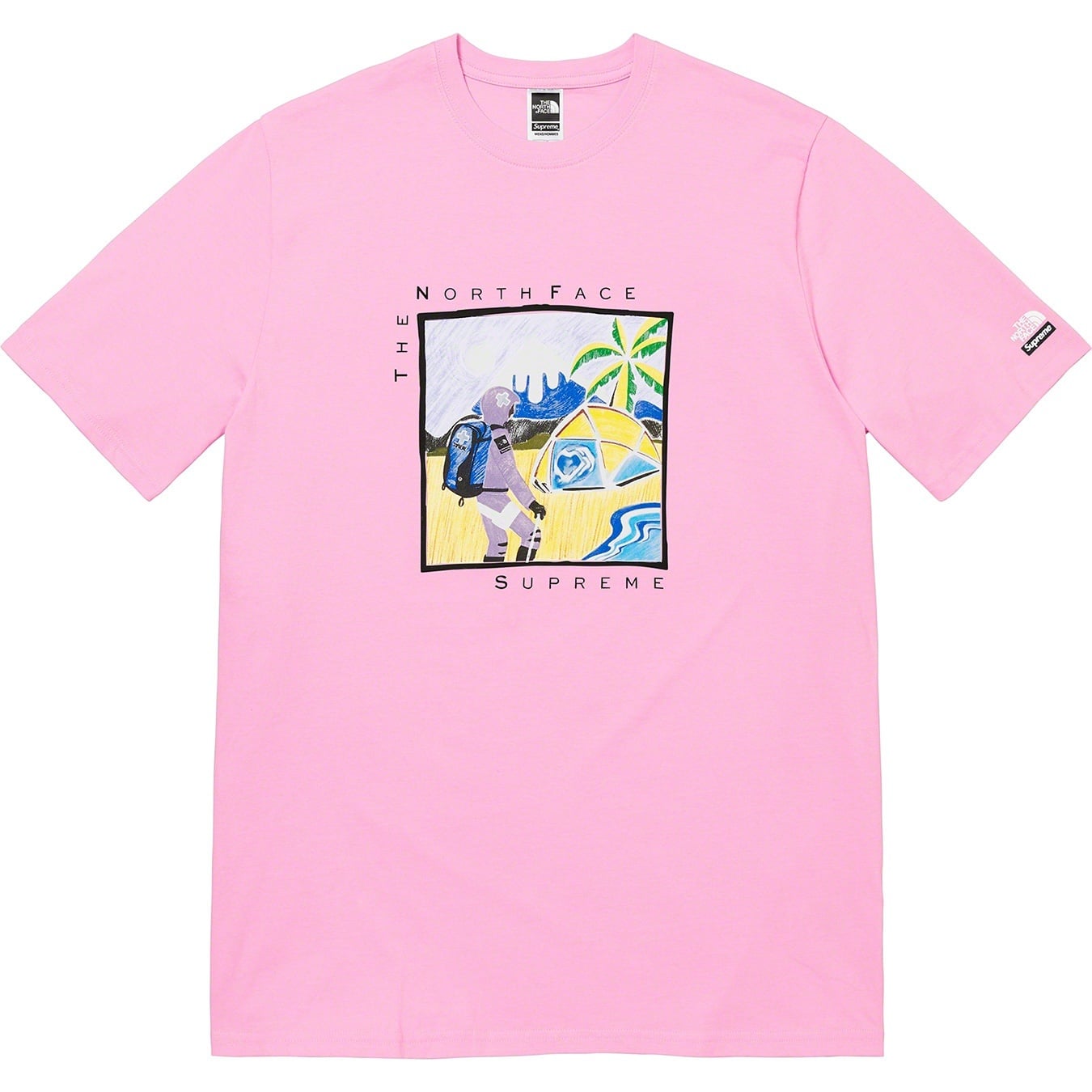 Supreme®/The North Face®Sketch S/S Top view 4